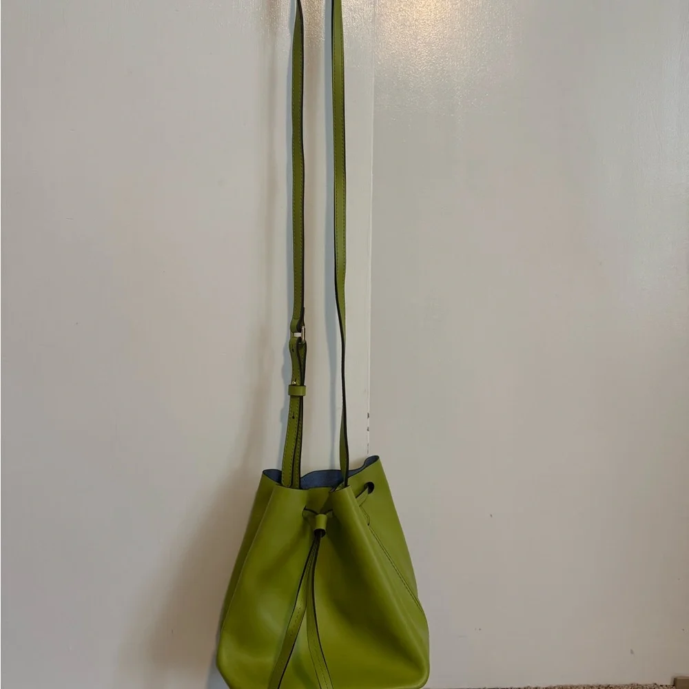 Lodis Vibrant Green Mini Bucket Bag - Picture 5 of 5